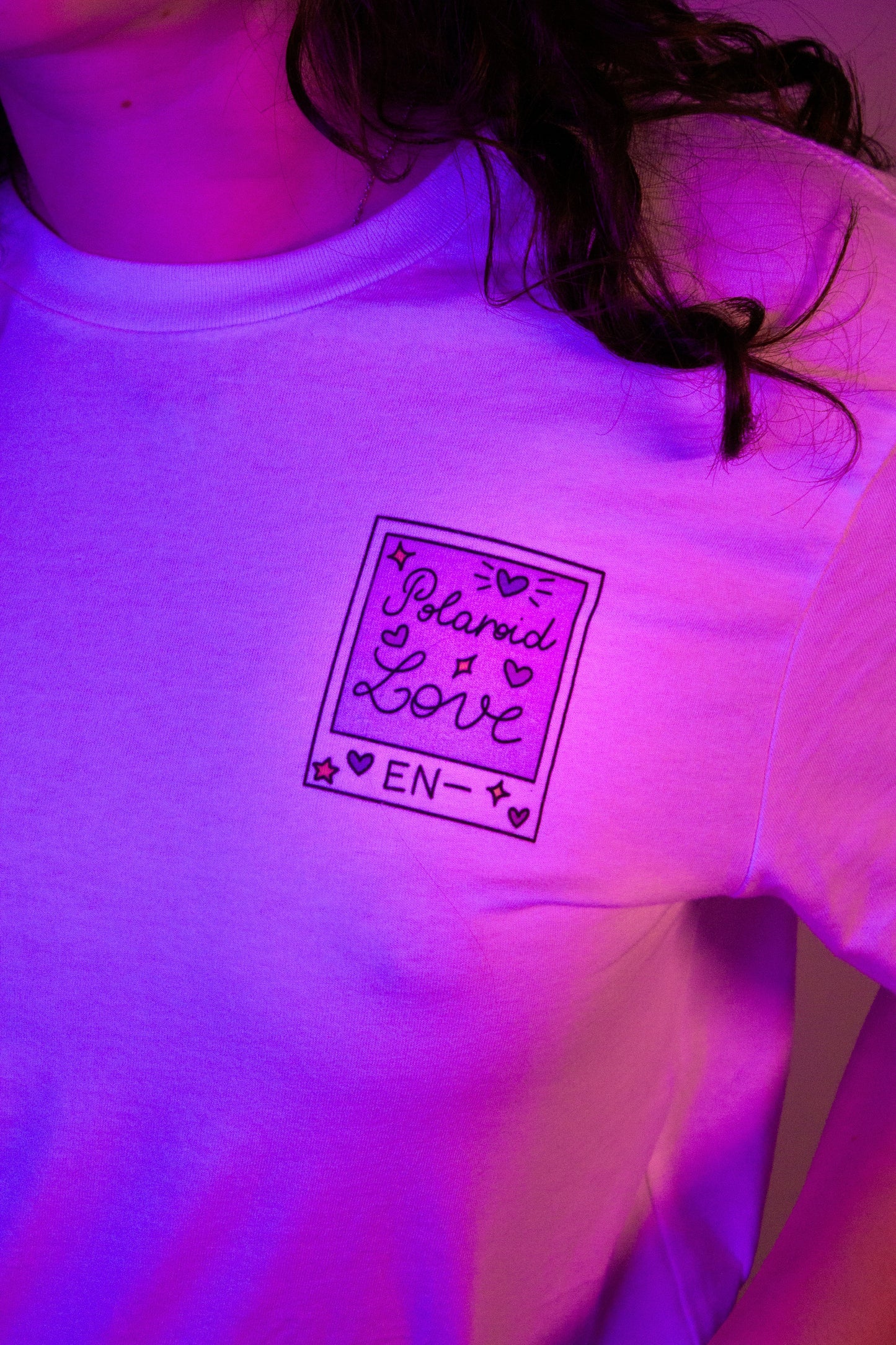 T-shirt Polaroid Love - ENHYPEN