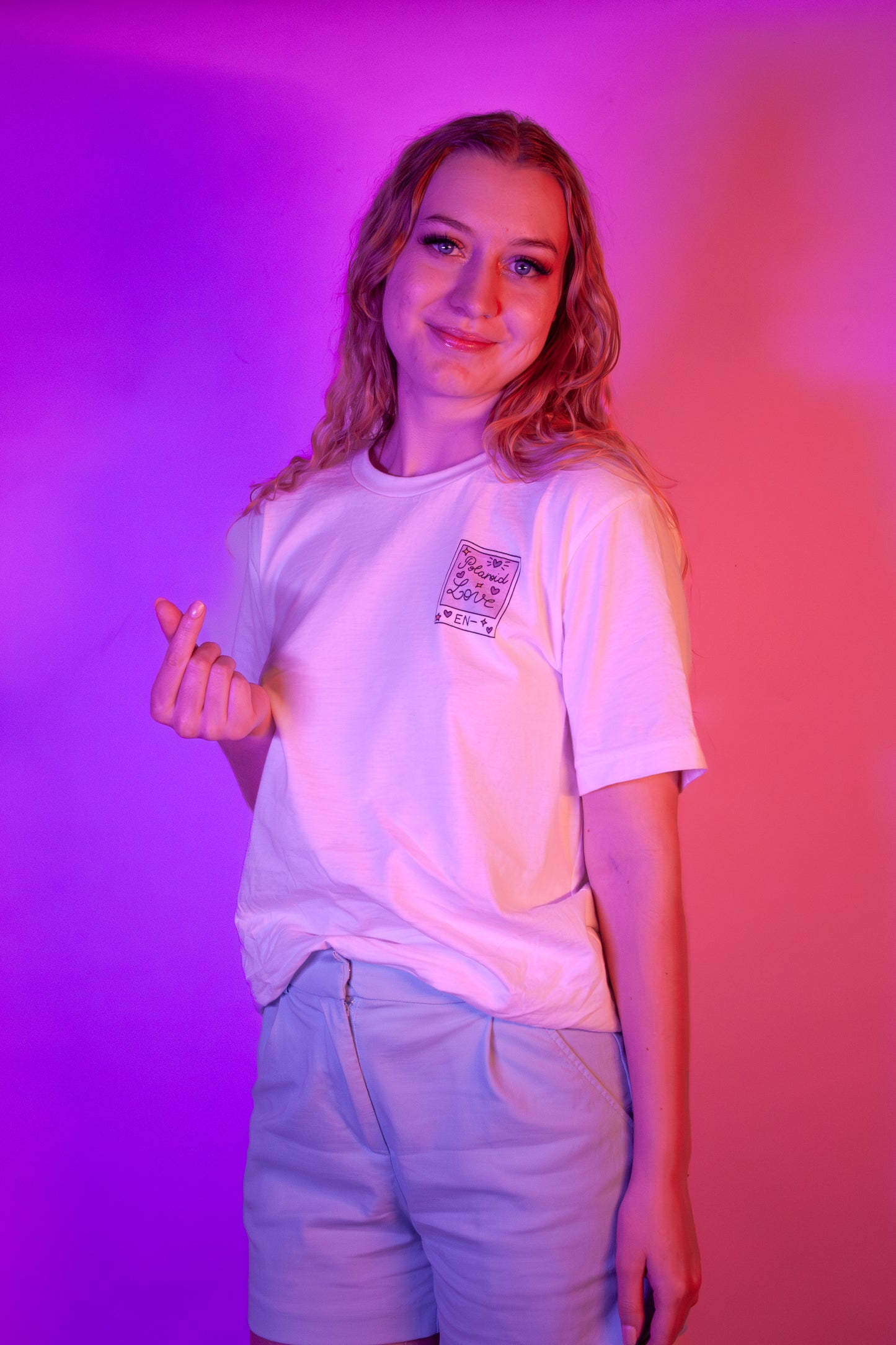 T-shirt Polaroid Love - ENHYPEN