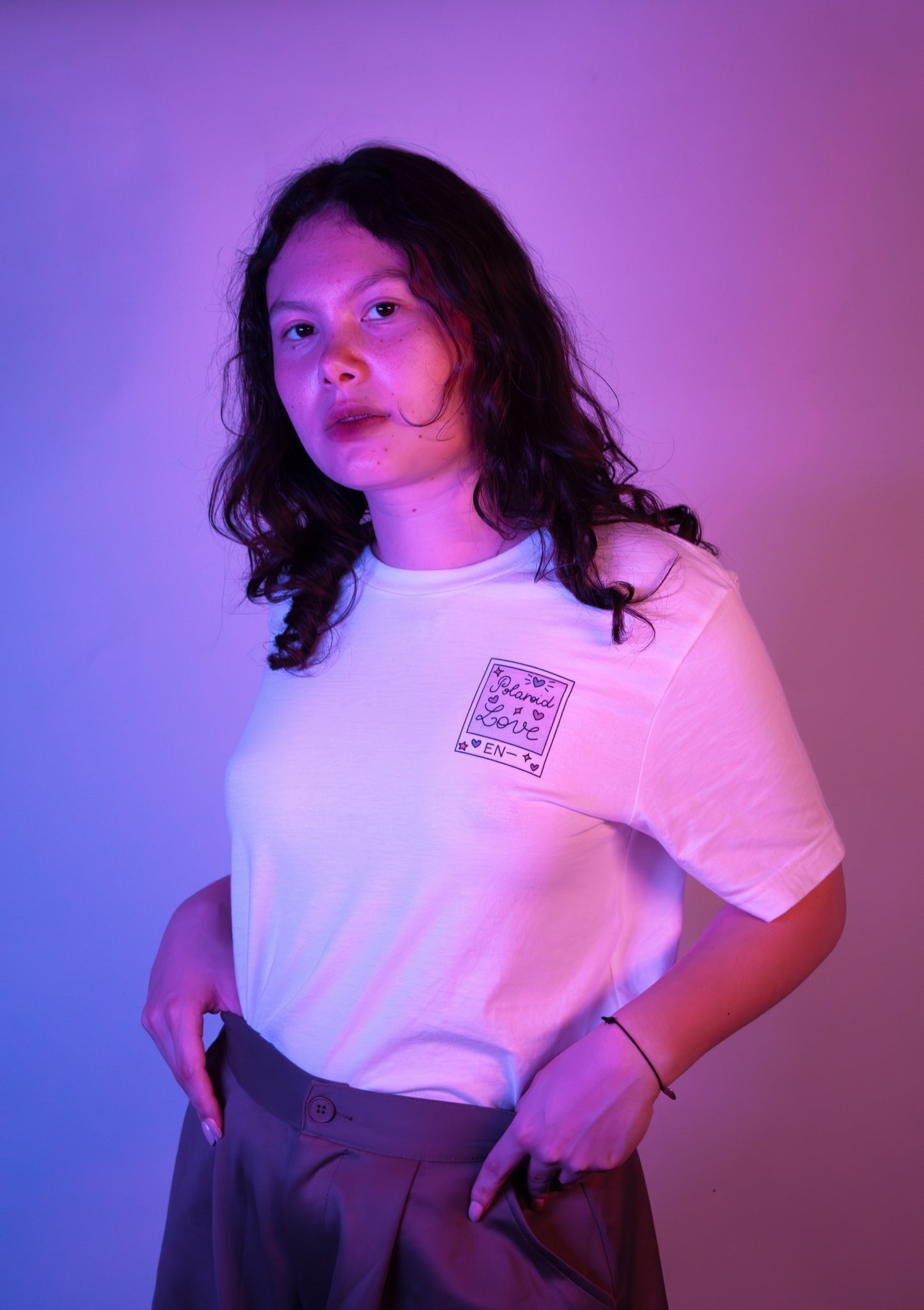 T-shirt Polaroid Love - ENHYPEN